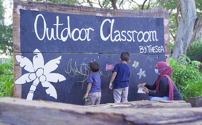 Outdoor Classroom by the Sea