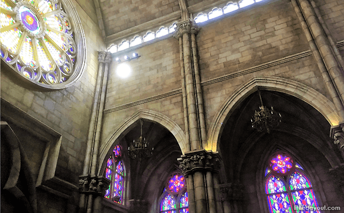 Interior of Saint Denis Church