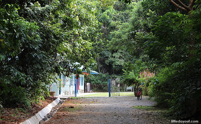 Pulau Ubin Chinese Kampong House: Courtyard