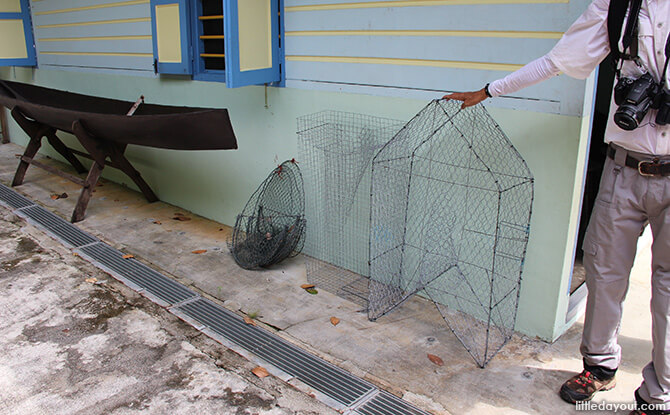 Pulau Ubin Chinese Kampong House: Fishing Gear