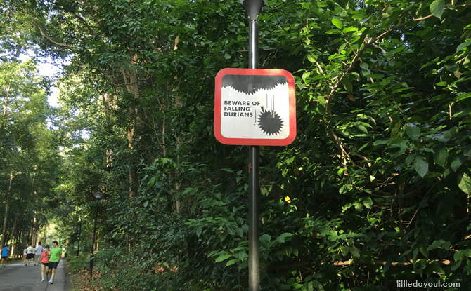 Bukit Batok Nature Park signage