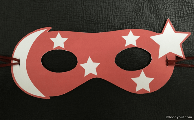 Completed Super Singaporean Mask