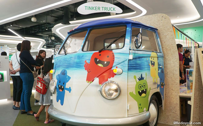 Tinker Truck, VivoCity Library