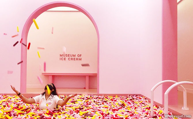 Museum of Ice Cream Singapore's Sprinkle Pool 