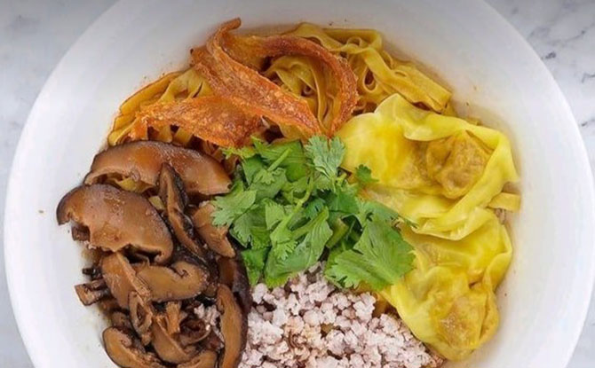 Bak Chor Mee - Ah Kow Mushroom Minced Pork Mee