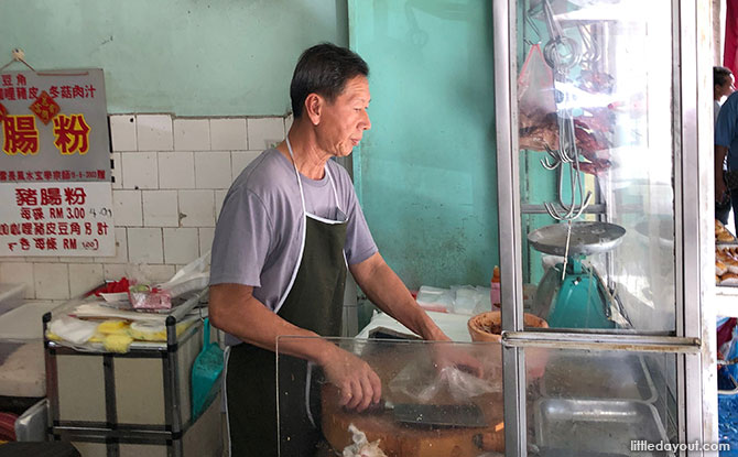 The hawker culture is strong in Ipoh. But you’ve got to go early for the famous foods, such as the roast pork at Sin Yoon Loong coffee shop, which tends to be sold out before lunchtime.