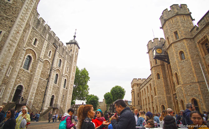 Visiting the Tower of London, a must-do when in London with kids