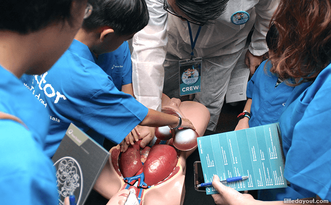 Children 'Save Lives' At Doctor For A Day 2018