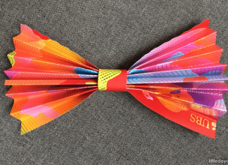 Bow Tie and Hair Piece Chinese New Year Craft Idea Bow Tie and Hair Piece Chinese New Year Craft Idea