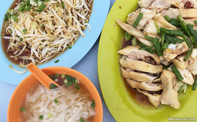 Our first foodie stop in Ipoh: Lou Wong, for Ipoh’s famous beansprout chicken.