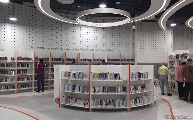 Bukit Panjang Public Library Adults' & Teens' Zone