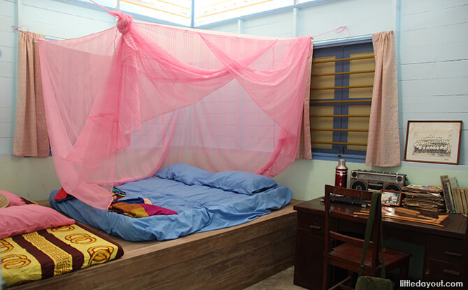 Pulau Ubin Chinese Kampong House: Bedroom