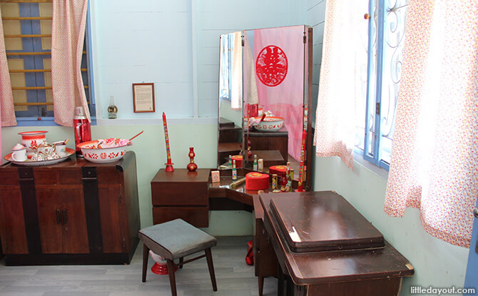 Pulau Ubin Chinese Kampong House: Newlyweds' Room