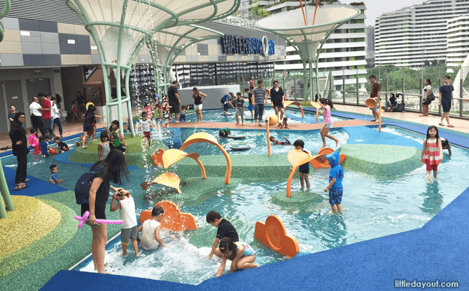 Waterway Point playground mini river