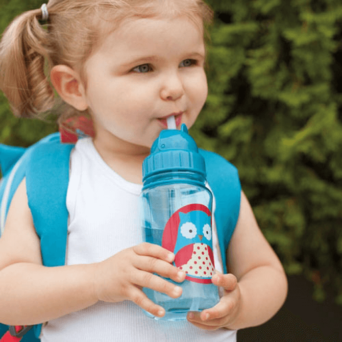 Zoo Straw Bottle