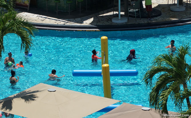 Activities at Rasa Sentosa pool