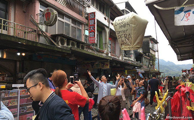 Today, people write their wishes on sky lanterns and release them as a symbol of hope.