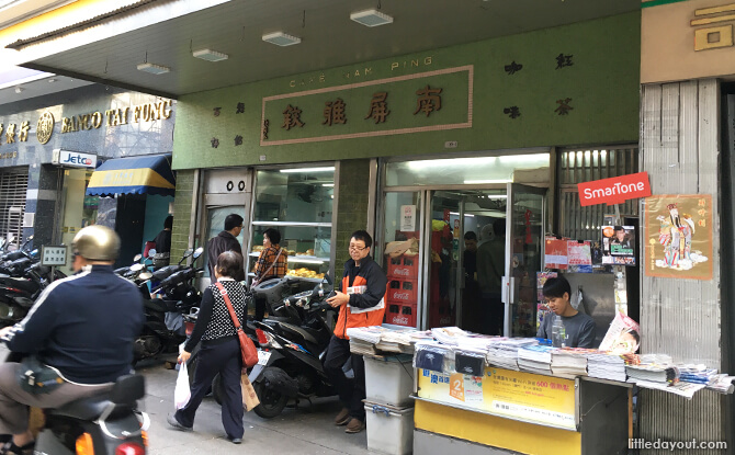 We loved the authentic breakfast ambience of this place that’s within walking distance of our hotel.