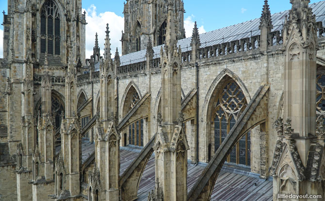 York Minster Outdoor Passage