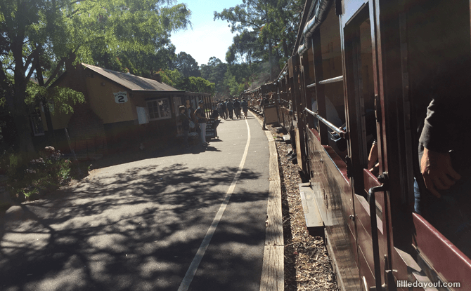 Melbourne Puffing Billy train