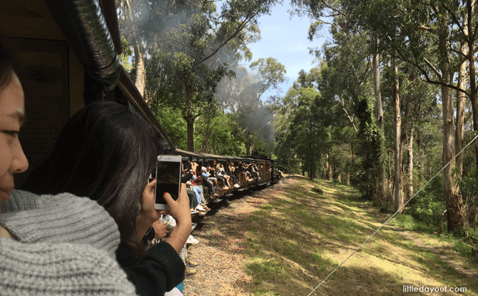 Melbourne Puffing Billy train