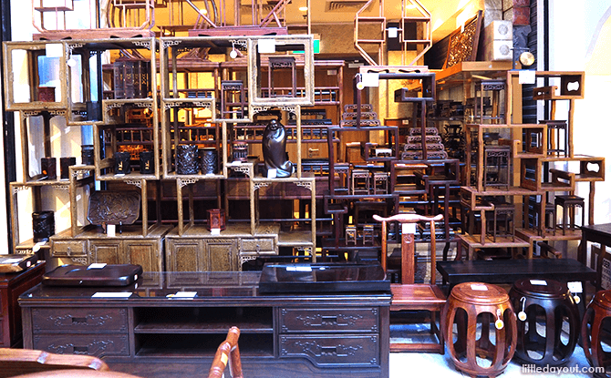 Furniture at Yue Hwa