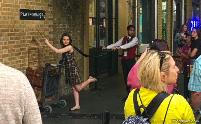 Platform 9 and 3/4, Kings Cross Station, London