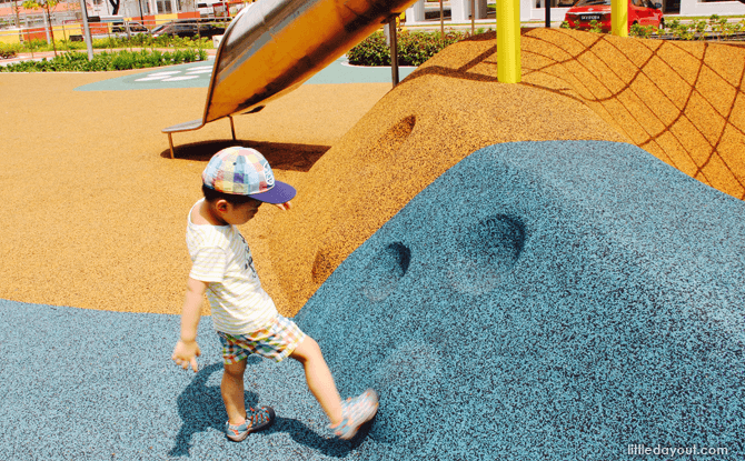 Yishun Green interactive playground steps