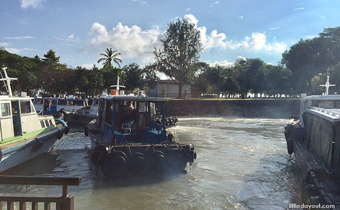 Bumboat to Pulau Ubin from Changi Point Ferry Terminal