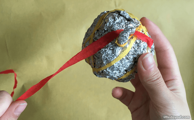 DIY Christmas decor baubles