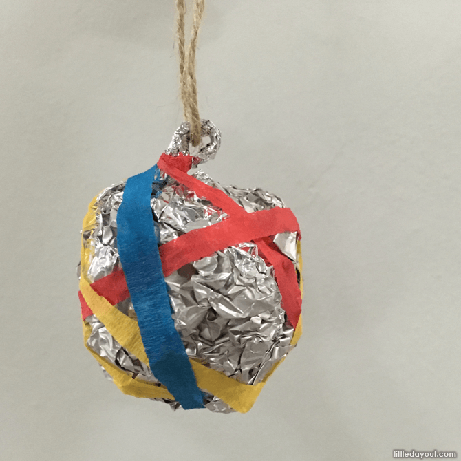 DIY Christmas decor baubles