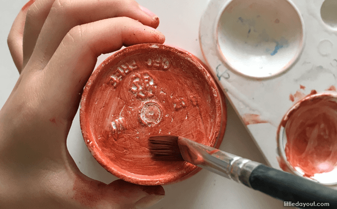 DIY Christmas decor Rudolph cup painting
