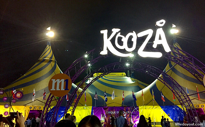 Cirque du Soleil Kooza in Singapore