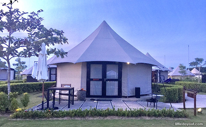 Family Holiday: Glamping it Out at The Canopi Resort Outside the Garden Tent