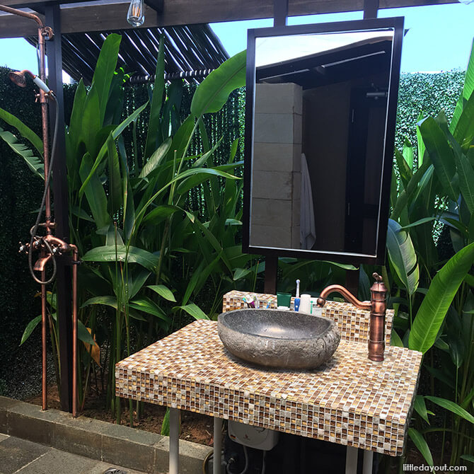 Outdoor Toilet at The Canopi Resort Bintan