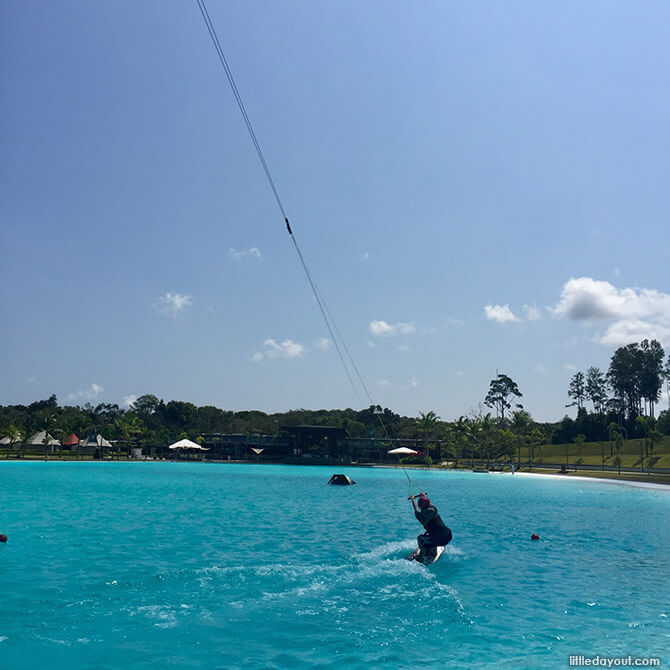 Wakeboarding at The Canopi Resort, Bintan