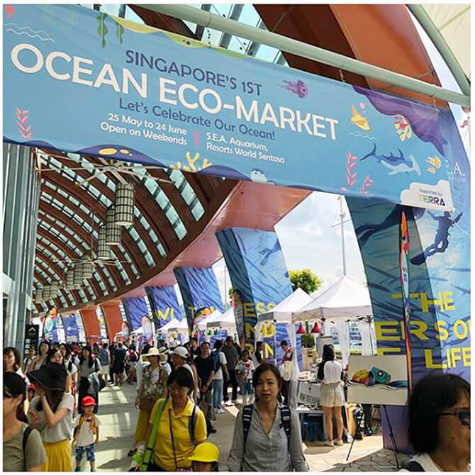 S.E.A. Aquarium Ocean Fest! Ocean Eco-Market