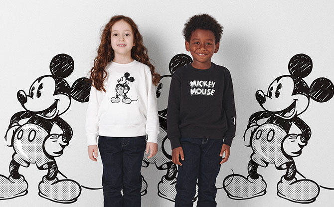 UNIQLO Has A Monochrome Mickey Mouse Art UT Collection Launching End Nov 2021