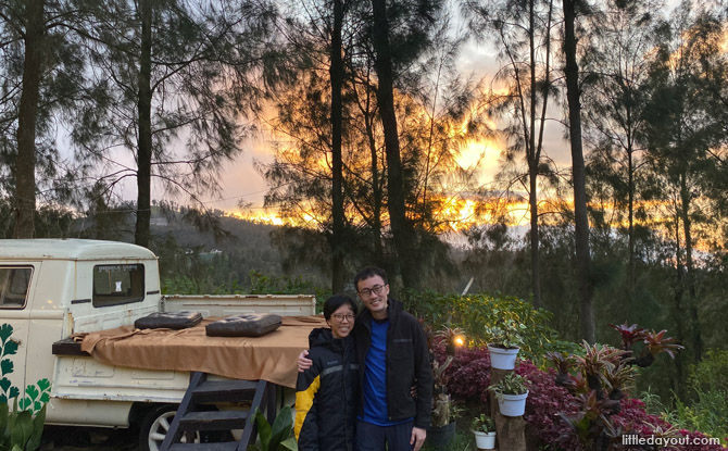 east java sunset