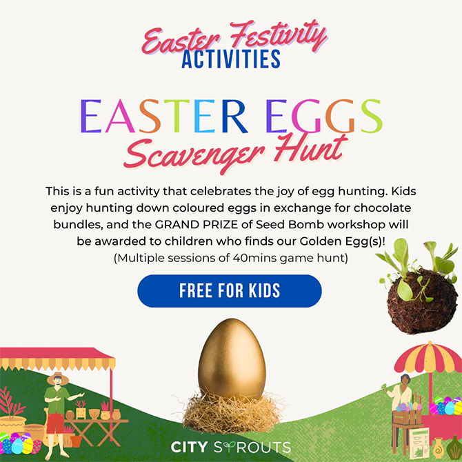 Where to Find Easter Egg Hunts in Singapore 2023