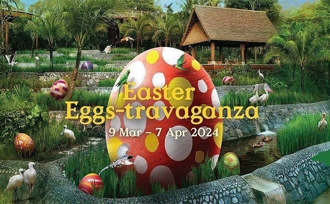 Bird Paradise Easter Eggs-travaganza from 9 March to 7 April