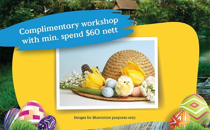 Easter Egg-tivities and Promotions at Bird Paradise