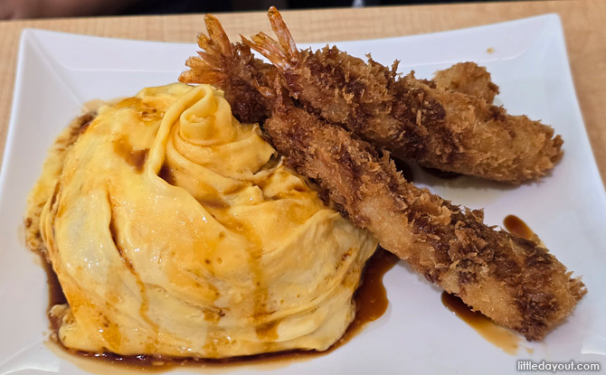 Eat 3 Bowls Review: Anniversary Specials And OG Menu 5 Crispy Fried Shrimp Omelette Rice