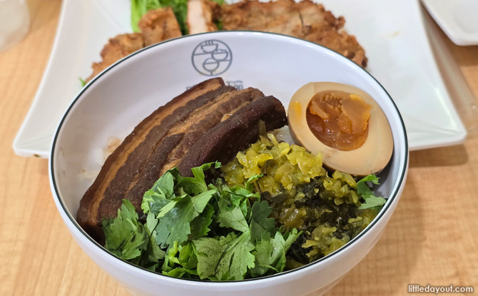 Eat 3 Bowls Review: Anniversary Specials And OG Menu 3 Braised Pork Belly Rice