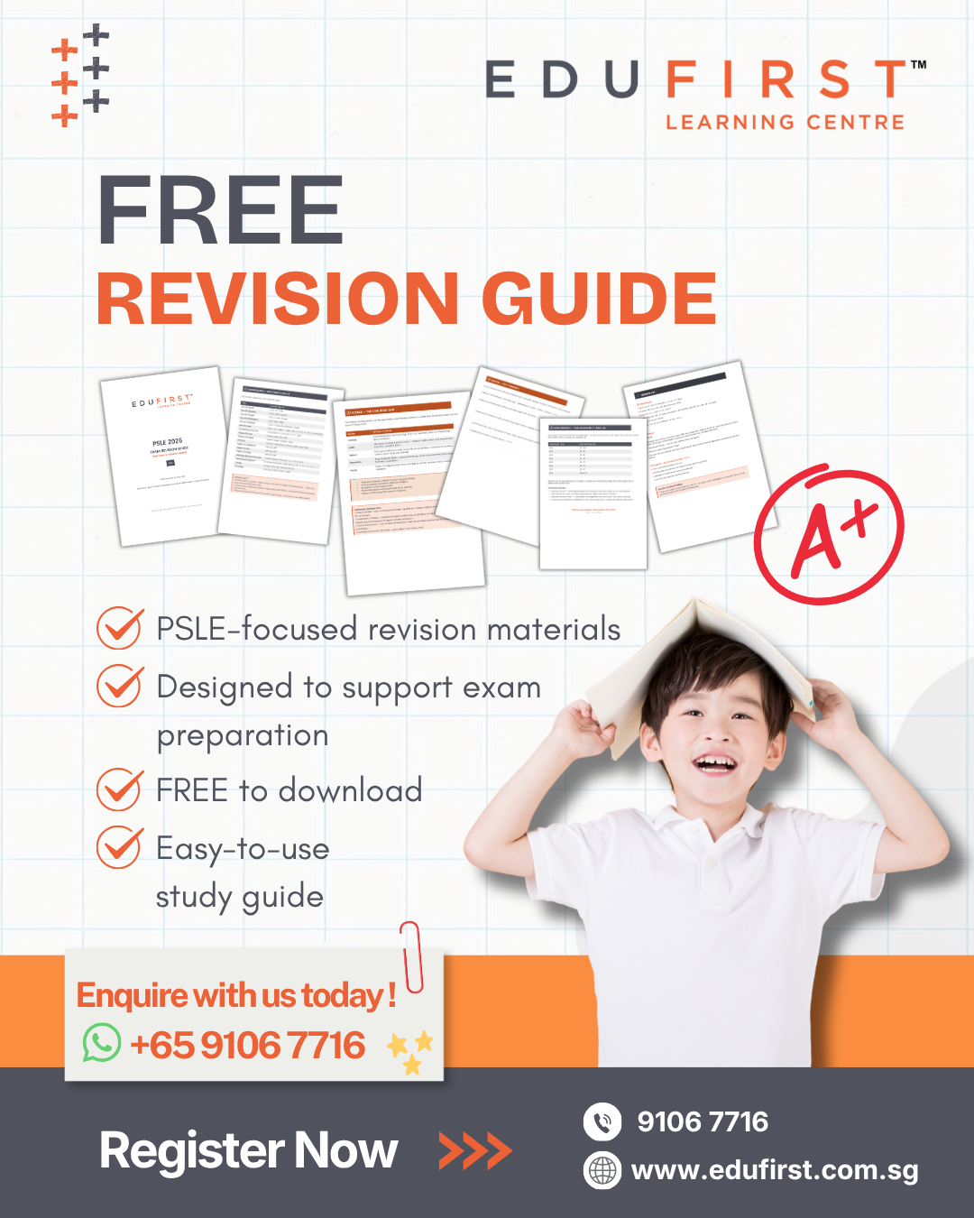 Free Resources To Get Your Child Exam-ready 1 EduFirst's Free PSLE Revision Guide