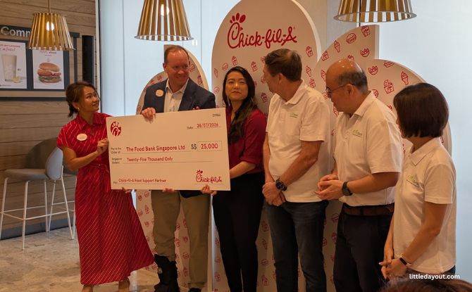 Chick-fil-A Opens At Millenia Walk On 30 July 6 Giving Back: How Chick-fil-A Cares for the Singapore Community