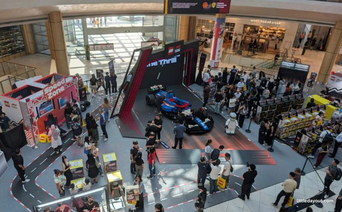 LEGO F1 Experience The Thrill At Suntec City: Challenges, Photo Ops & LEGO To Be Won 1 Formula One action at Suntec City.