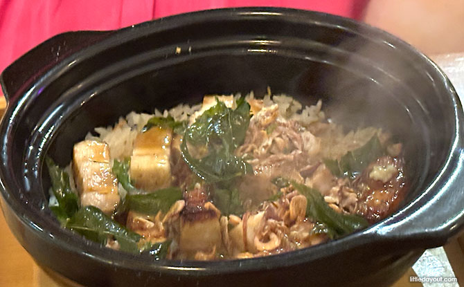 Pork Belly Claypot Rice