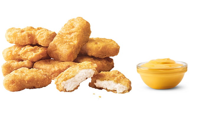 Chicken McNuggets, Nacho Cheese Sauce