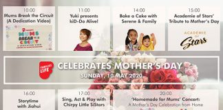 Celebrate Mother’s Day @ Home with Families For Life on 10 May 2020